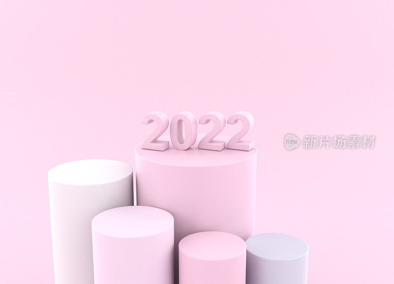 新年2022 3D渲染